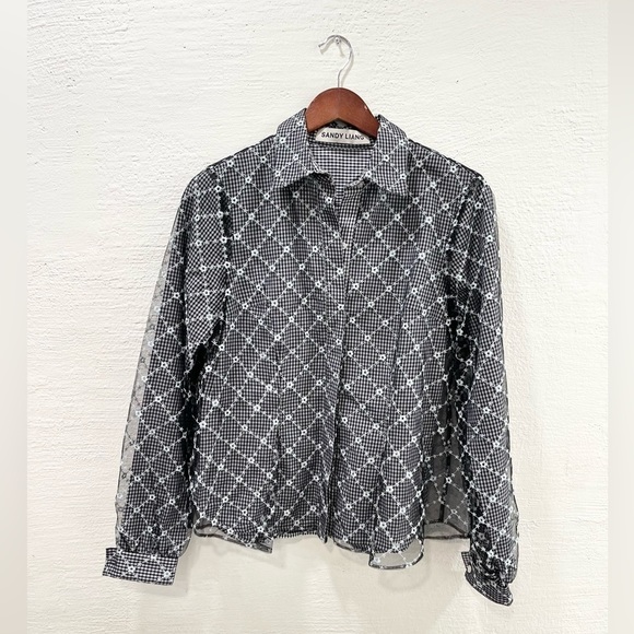 Sandy Liang Toney Top Floral Blouse - Picture 2 of 5